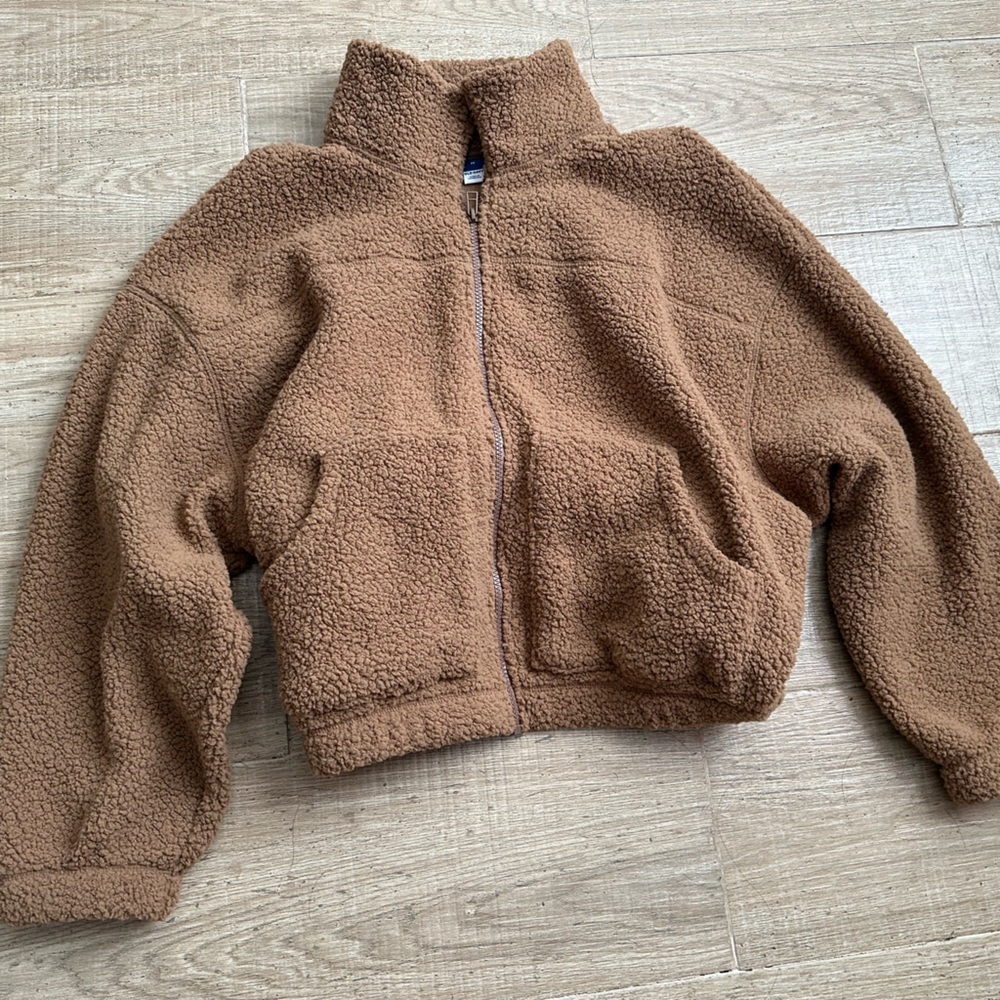 Sherpa tan jacket- Women’s